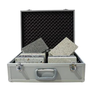 Musterkoffer doppo Ambiente Gussterrazzo