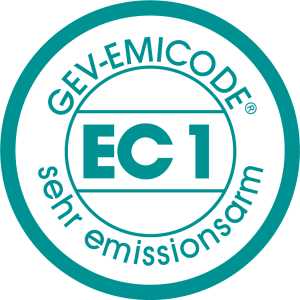 Emicode EC1 – sehr emissionsarm