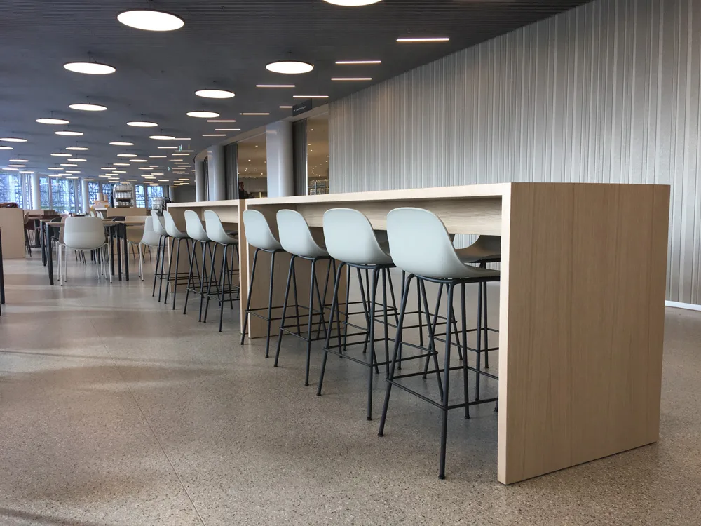 Viele Anwendungsbereiche von Terrazzoboden