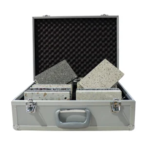 Musterkoffer doppo Ambiente Gussterrazzo